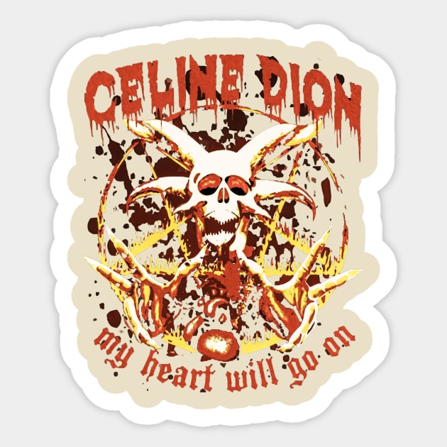 the celine dion Sticker by world radio 50 podcast